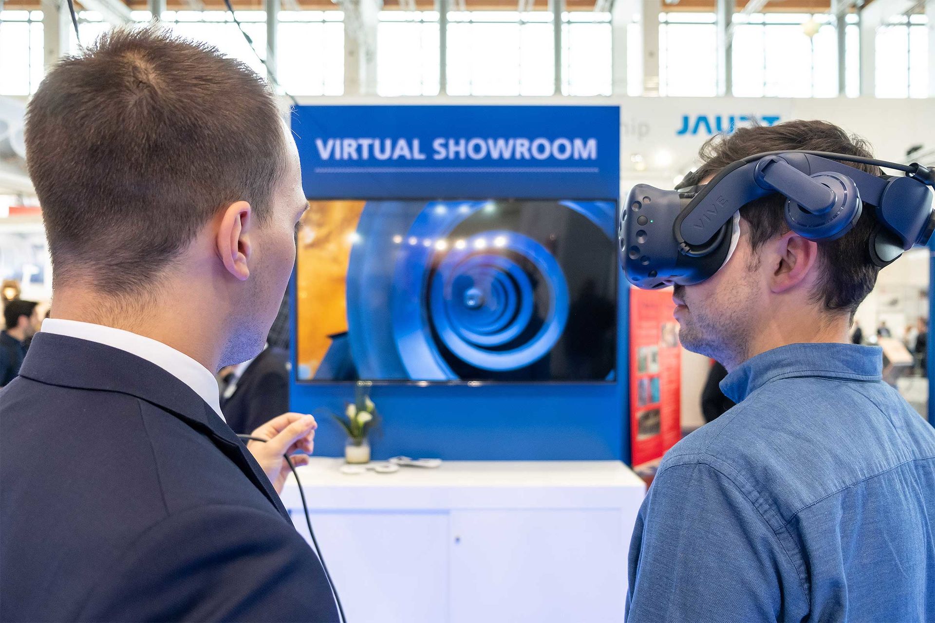 Simulation und virtuelle Anwendungen in Aktion auf der POWTECH