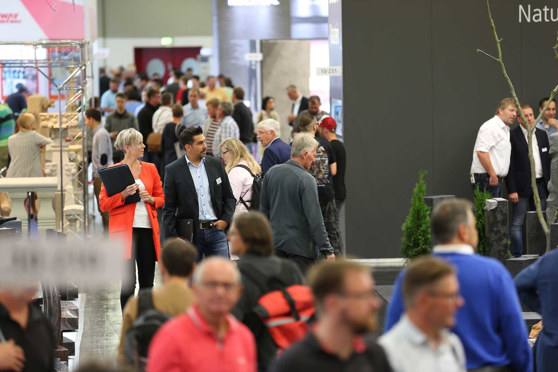 Voller Gang auf der Stone+tec 2018