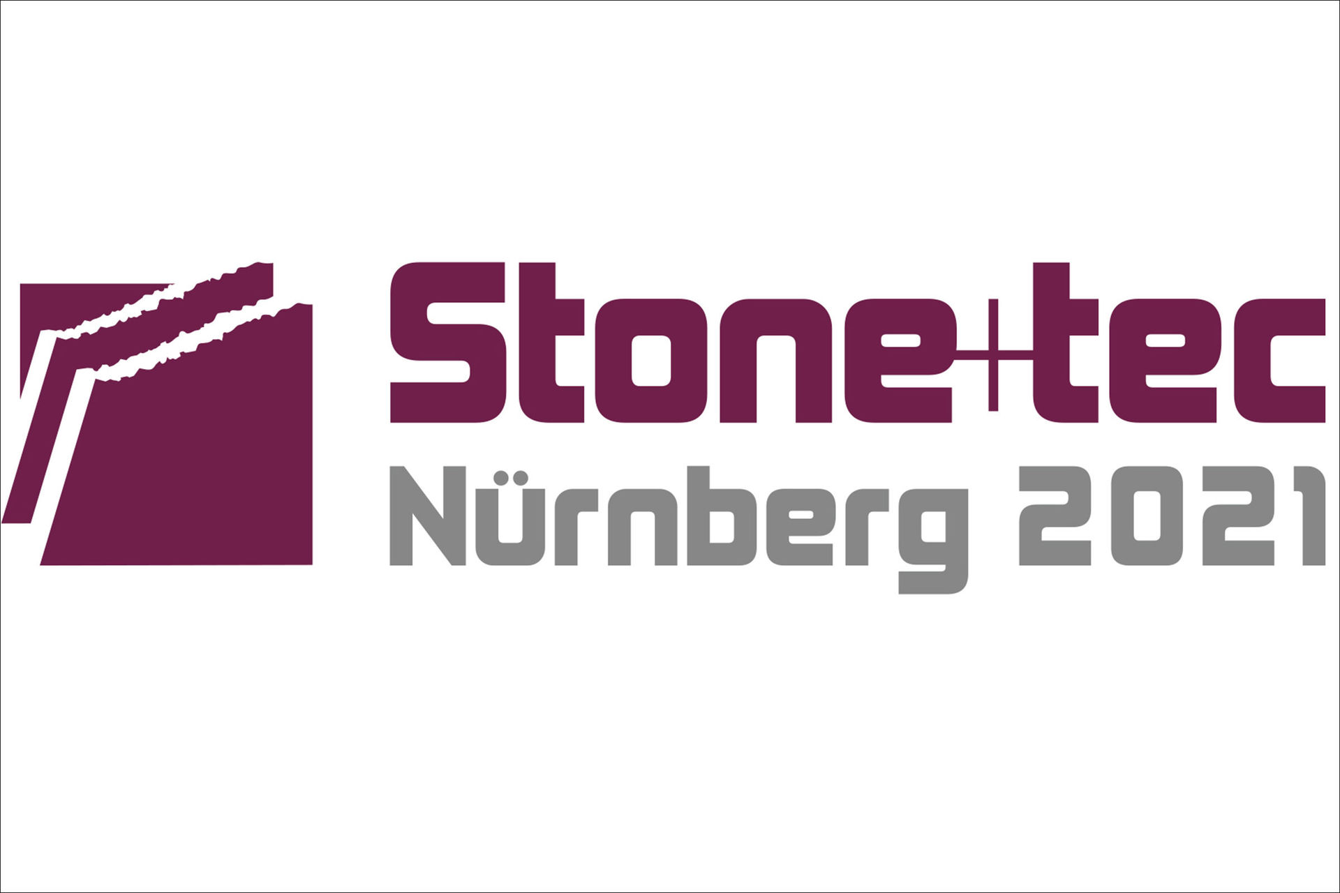 Das Logo der Stone+tec 2021