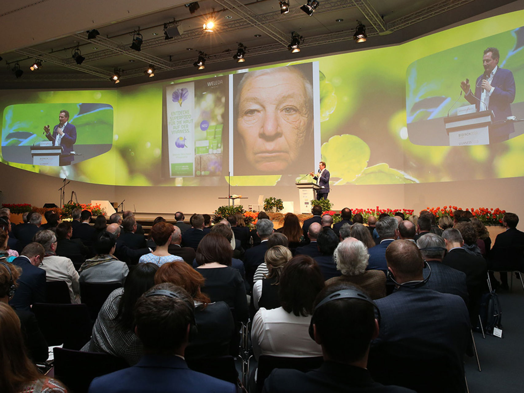 Eröffnung der BIOFACH und VIVANESS 2019 mit Dr. Eckart von Hirschhausen