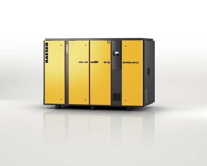 LOGO_CSG series rotary screw compressors: Purity and efficiency at the forefront