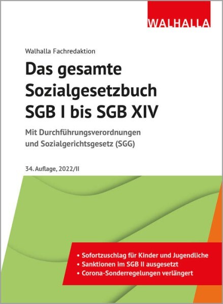 LOGO_Das gesamte Sozialgesetzbuch SGB I bis SGB XIV