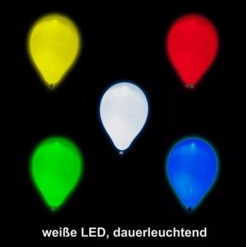 LOGO_TacBalloon - Ballon mit weißer LED (dauerleuchtend)