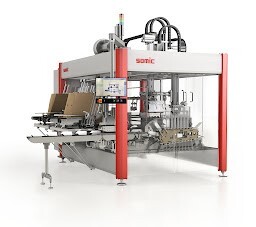 LOGO_Cover/Tray Packer SOMIC 424 DT for multi-component packaging
