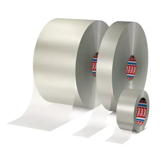LOGO_Packaging tape made from recycled PET - tesa® 60412 70% PCR PET