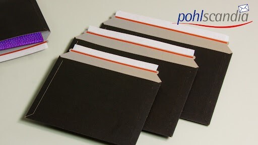 LOGO_BRIEFBOX X COLOR - Solid Board Envelopes in BLACK