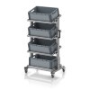 LOGO_System trolley for Euro containers inclinable tray