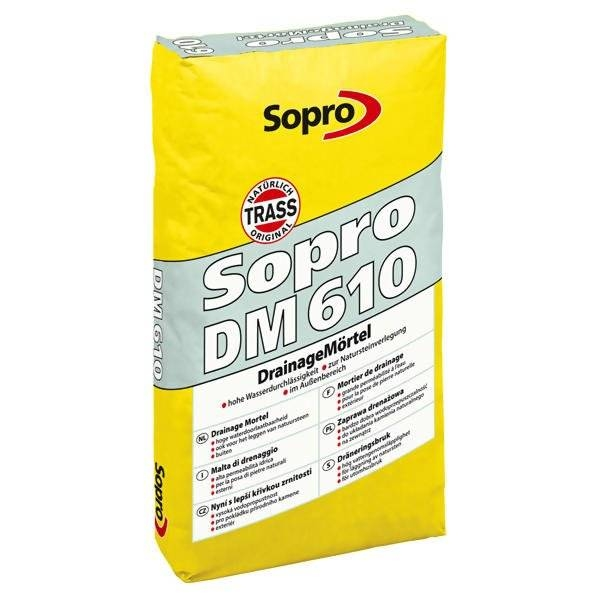 LOGO_Sopro DrainageMörtel – mehr als nur wasserdurchlässig