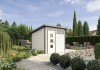 LOGO_Premium Gartenhaus mit modernem Pultdach