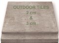 LOGO_Terrassenplatten in 2 cm und 3 cm Stärke in verschiedenen Formaten