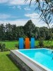 LOGO_Akzentglas schmal - Farbiges Glaselement zur Gartengestaltung