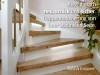 LOGO_coiled stairs in wooden optics Pinie Rustic