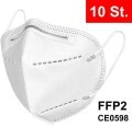 LOGO_10 St. Atemschutzmaske Feinstaubmaske, FFP2 CE0598 (VE=10 St)