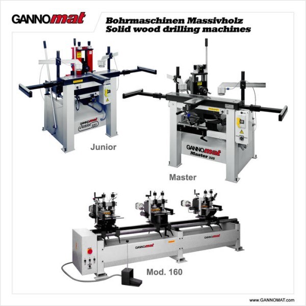 LOGO_Solid wood drilling machines => Junior + Master + Mod160