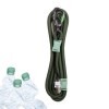LOGO_RECYCLED ROPE LEASH EVERGREEN