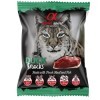 LOGO_alpha spirit Cat Snacks Bag gewürfelt Ente 50g