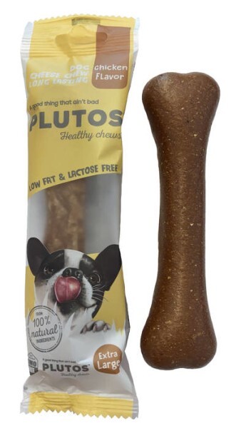 LOGO_Plutos Dog Chews – The Madeira Island Cheese Chew – chicken flavour XL