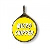 LOGO_MICROCHIPPED PET TAG - PACK OF 20