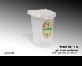 LOGO_TREAT ME™ 2 lb pet tread container