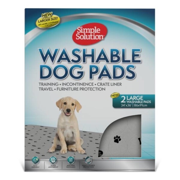 LOGO_Simple Solution washable Training Pads - large - 2 pcs Set
