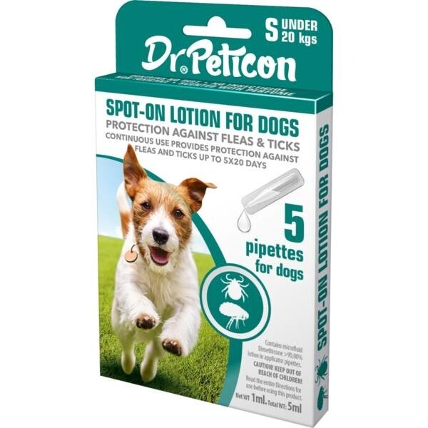 LOGO_Dr.Peticon – Dog Spot-on, Size S