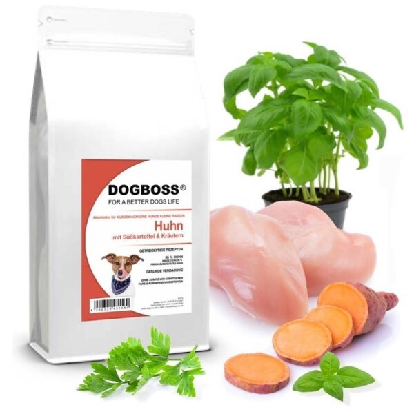 LOGO_DOGBOSS dry food for small breeds (up to 10 kg) | grain-free recipes | different varieties