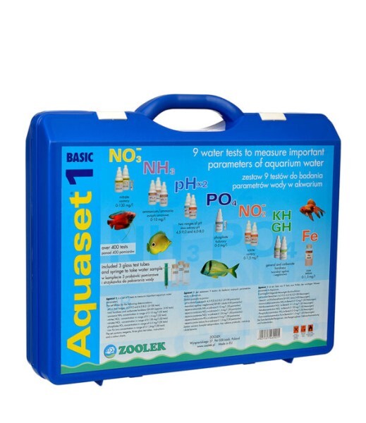 LOGO_Aquaset 1 Basic - a set of tests for measuring of important aquarium water parameters