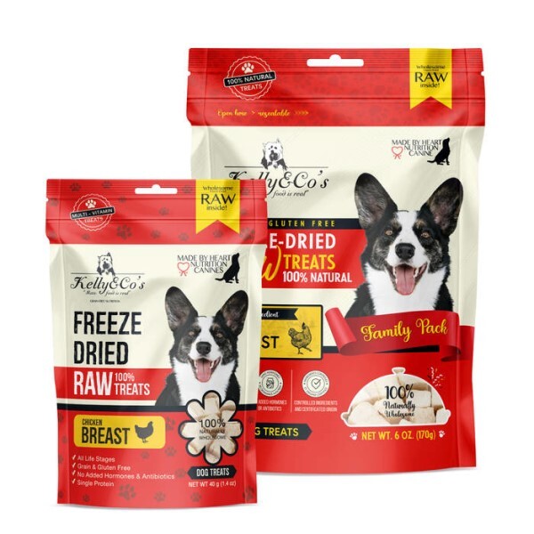 LOGO_Freeze-dried Raw treats for dog made 100% Natural Free Range & Wild Caught treats