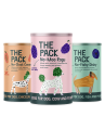 LOGO_THE PACK Plant-Based Wet Food for Dogs: No-Moo Ragu, No-Fishy Dishy, No-Cluck Casserole