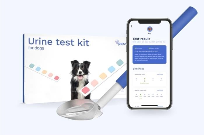 LOGO_Pezz urine test kits for dogs incl. AI-driven analysis and immediate results