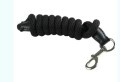 LOGO_Cotton Rope Leash (Black)