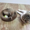 LOGO_2022 Wholesale cat cardboard toy bell new modern lounge corrugated organ toy cardboard board cat scratcher