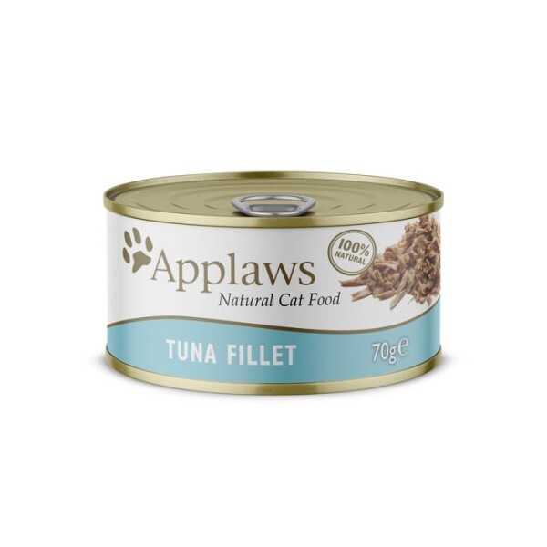 LOGO_Applaws Natural Wet Cat Food Tuna Fillet in Broth 70g Tin