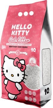 LOGO_Hello Kitty Clumping White Bentonite Cat Litter 5-10-20L