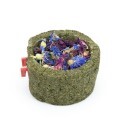 LOGO_Nibble bowl round with cage holder, various fillings for all rodents
