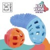 LOGO_Vice Versa Dog Toy - Tasty Food scented food leakage Toy with Duo Texture
