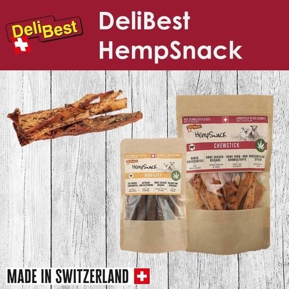 LOGO_The feel-good package for dogs and cats: HempSnack