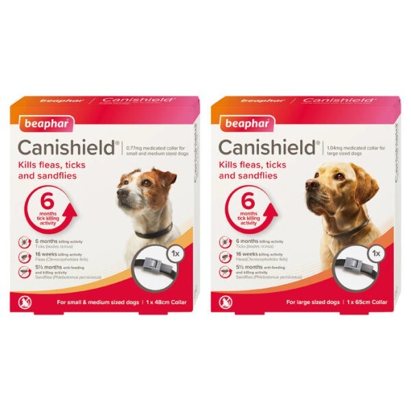 LOGO_BEAPHAR CANISHIELD®, THE DELTAMETHRIN COLLAR TO PROTECT DOGS.