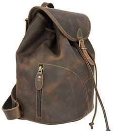 LOGO_Waterproof leather backpack