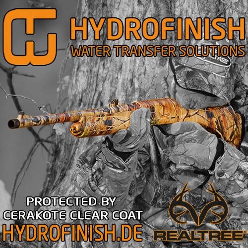 LOGO_Hydrofinish Wassertransferbeschichtung - Exklusiv mit Realtree in Deutschland