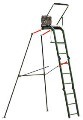 LOGO_Aluminum ladder/hide stand with adjustable rifle rest