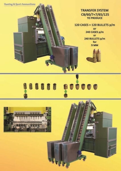 LOGO_Complete Transfer press for small caliber ammunitions