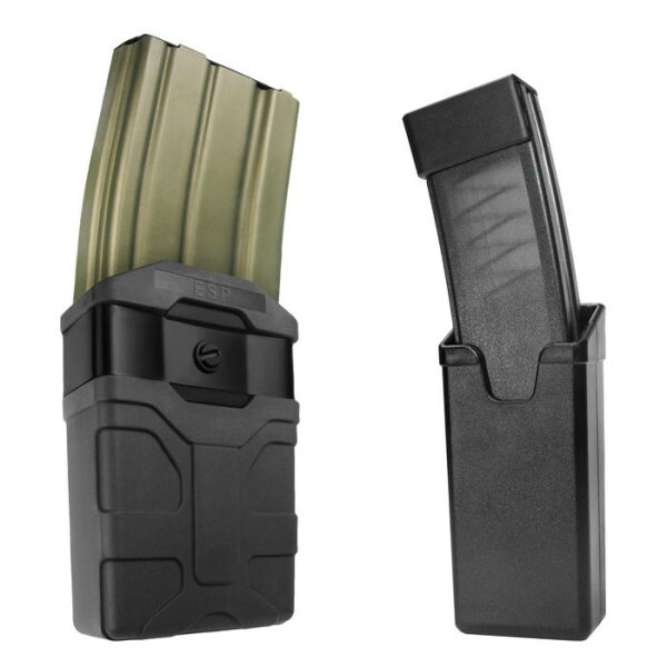 LOGO_Plastic holders for pistol and rifle magazines