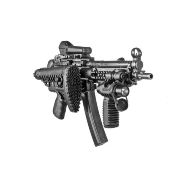 LOGO_FAB M4-MP5 FK Folding and Collapsible Buttstock for HK MP5 and Clone