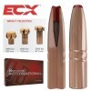 LOGO_Das neue ECX-Geschoss (Extreme Copper Alloy eXpanding) ist ein monolithisches, blei- und splitterfreie Geschoss, speziell für die europäischen Jäger.