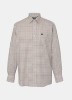 LOGO_ILKLEY MEN'S COUNTRY CHECK RED SHIRT - SHOOTING FIT