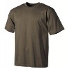 LOGO_US T-Shirt, halbarm, oliv, 170 g/m²