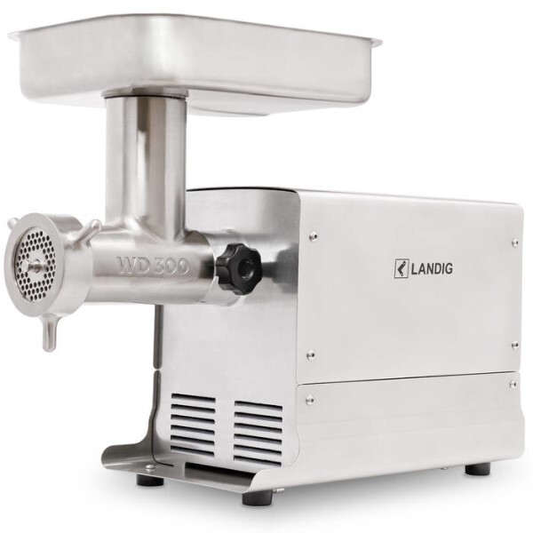 LOGO_Landig Professional Meat Mincer  with pre-cutter system