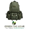LOGO_600D NYLON MILITARY ARMY GREEN TACTICAL OUTDOOR BACKPACK 45L