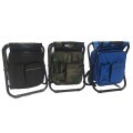LOGO_Backpack Stool Compact fishing Camping chair Folding Portable chair with Cooler Bag